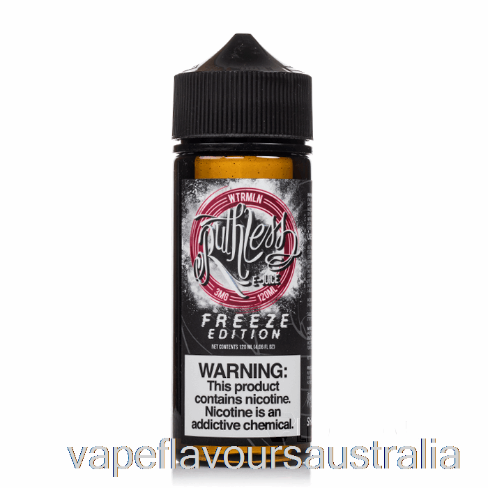 Vape Nicotine Australia WTRMLN - Freeze Edition - Ruthless Vapor - 120mL 6mg